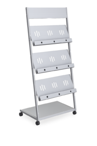 White Magzine Stand